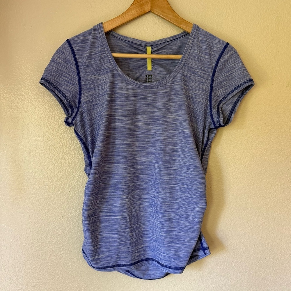Title Nine Rouched Short Sleeve Top